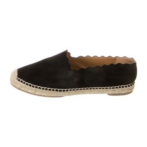 CHLOE SCALLOPED ESPADRILLES